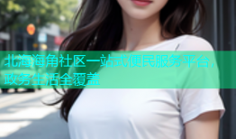 北海海角社区一站式便民服务平台，政务生活全覆盖
